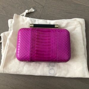 DVF Fuchsia Clutch